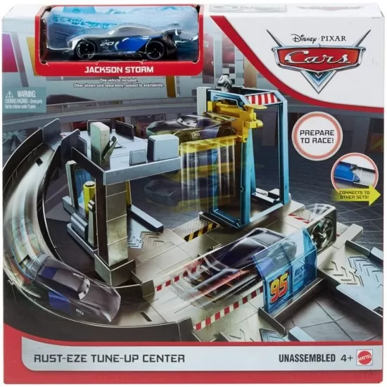 Set de joaca Cars - Centrul lui Rusteze Set de joaca Cars - Centrul lui Rusteze
