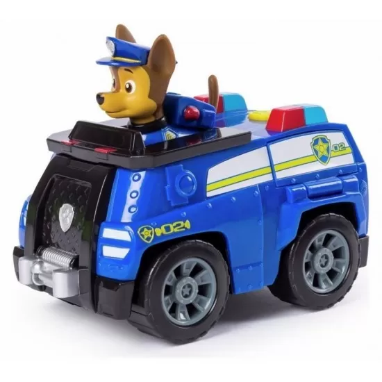 Set de joaca Chase cu masina de politie Patrula Catelusilor Set de joaca Chase cu masina de politie Patrula Catelusilor