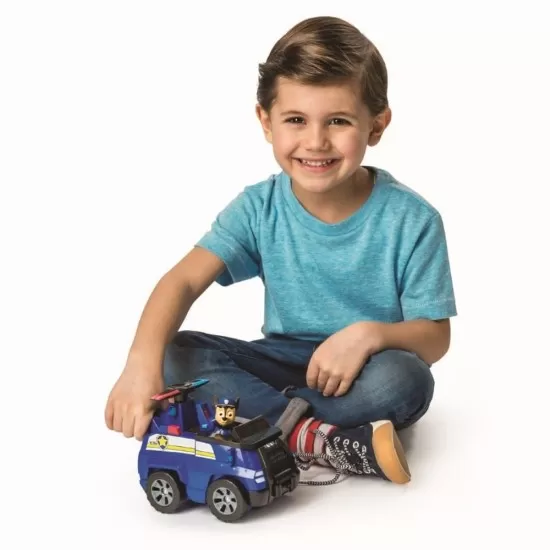 Set de joaca vehicul transformabil 2 in 1 Chase Flip and Fly Patrula Catelusilor Set de joaca vehicul transformabil 2 in 1 Chase Flip and Fly Patrula Catelusilor