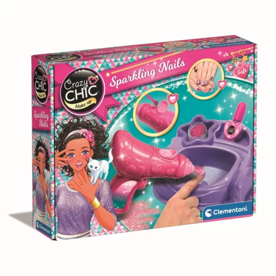 Set manichiura pentru fetite Crazy Chic Set manichiura pentru fetite Crazy Chic