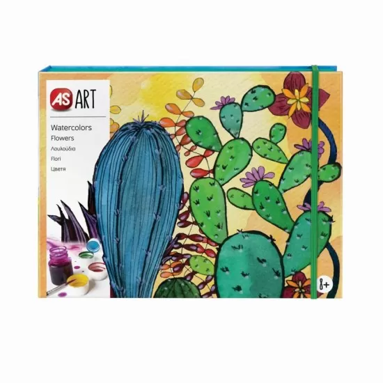 Set desen AS Art Acuarela Flori Set desen AS Art Acuarela Flori