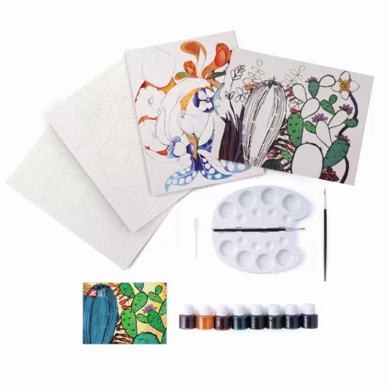 Set desen AS Art Acuarela Flori Set desen AS Art Acuarela Flori