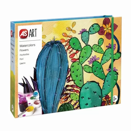 Set desen AS Art Acuarela Flori Set desen AS Art Acuarela Flori