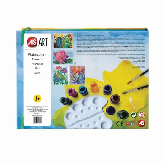 Set desen AS Art Acuarela Flori Set desen AS Art Acuarela Flori