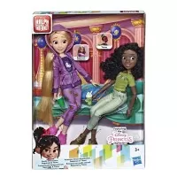 Set Disney papusi printese Rapunzel si Tiana