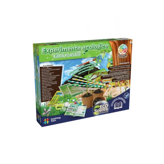 Set educativ, Experimente ecologice, +6 ani