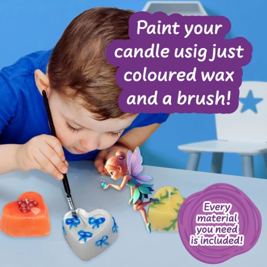 Set creativ, Fabrica de lumanari, +6 ani