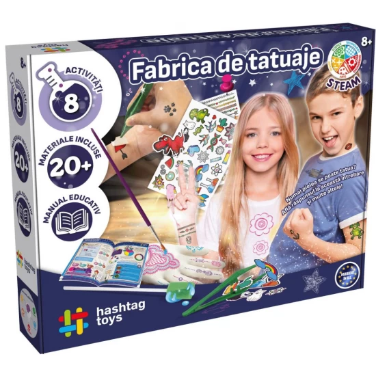 Set creativ, Fabrica de tatuaje, +8 ani