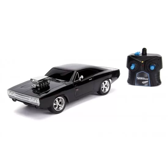 Set 2 masinute Fast and Furious cu telecomanda Toyota Supra si Dodge Charger SRT scara 1:16 Set 2 masinute Fast and Furious cu telecomanda Toyota Supra si Dodge Charger SRT scara 1:16