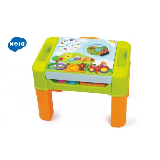 Set masuta interactiva 6 in 1 Hola Toys Set masuta interactiva 6 in 1 Hola Toys