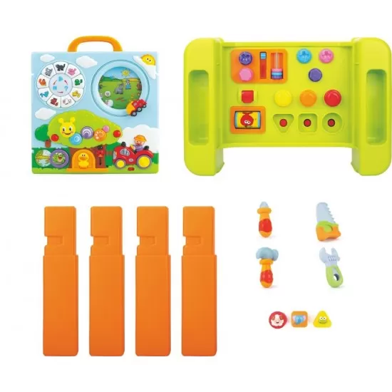 Set masuta interactiva 6 in 1 Hola Toys Set masuta interactiva 6 in 1 Hola Toys