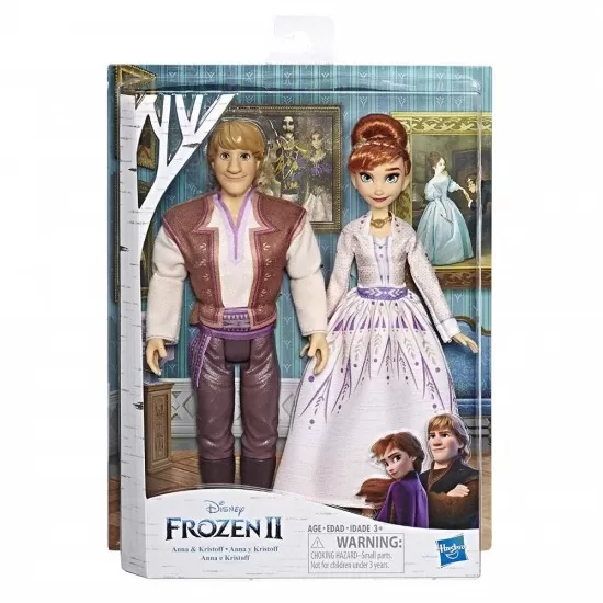 Set 2 papusi Frozen 2 Anna si Kristoff Set 2 papusi Frozen 2 Anna si Kristoff