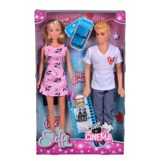 Set papusi Steffi si Kevin la cinema Set papusi Steffi si Kevin la cinema