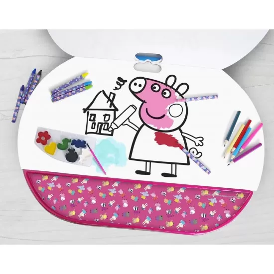 Set pentru desen 5 in 1 Gigablock Peppa Pig Set pentru desen 5 in 1 Gigablock Peppa Pig