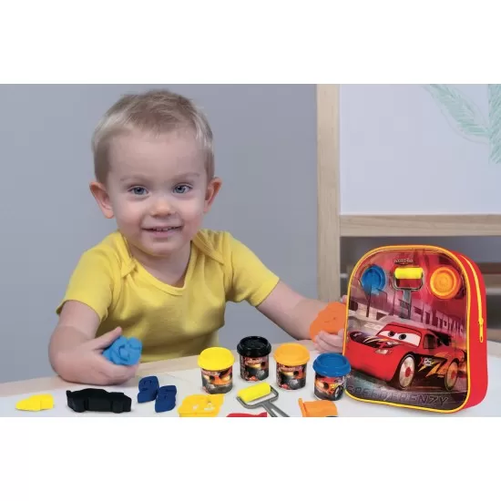 Set plastilina in gentuta PVC design Cars Set plastilina in gentuta PVC design Cars
