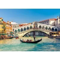 Set puzzle Trefl 3 x 500 piese - Venetia, Paris, Mont Saint-Michel