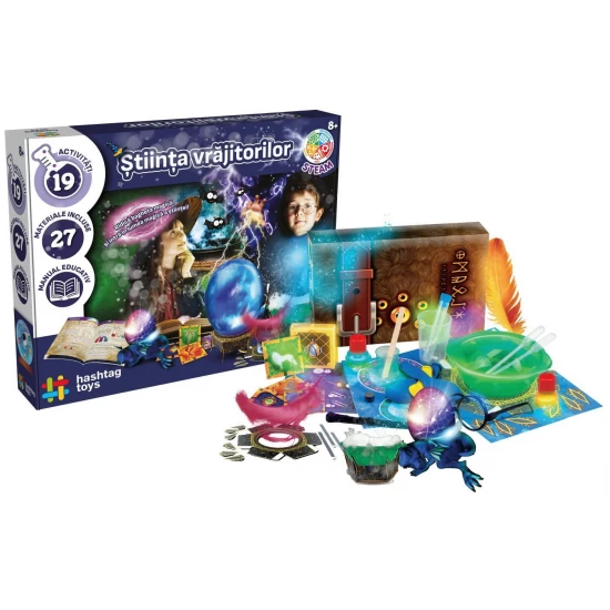 Set educativ experimente, Stiinta vrajitorilor, +8 ani