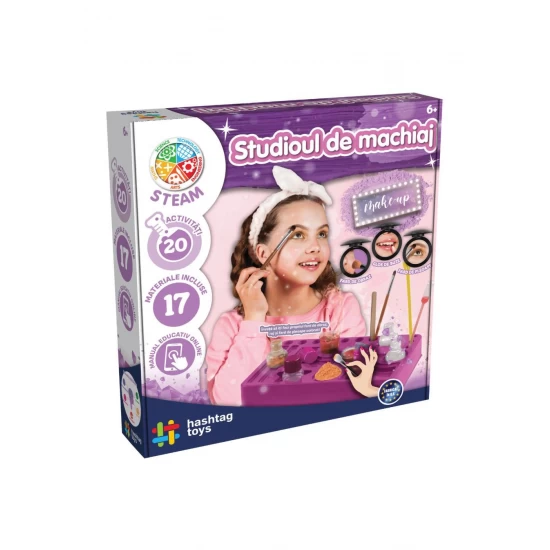 Set creativ, Studio de machiaj pentru fetite, +6 ani