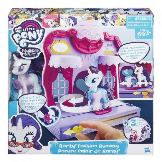 Set tematic Parada de moda a lui Rarity - My Little Pony Set tematic Parada de moda a lui Rarity - My Little Pony