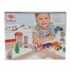 Set trenulet din lemn cu 35 piese Eichhorn Set trenulet din lemn cu 35 piese Eichhorn