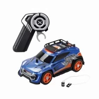 Set asamblare masina cu telecomanda Silverlit Exost Build 2 Drive albastru