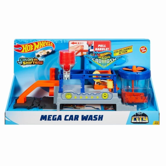 Spalatorie auto cu culori schimbatoare Hot Wheels