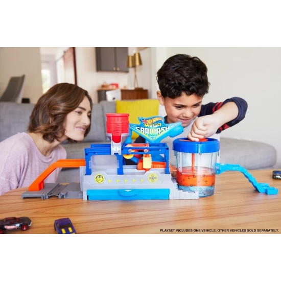 Spalatorie auto cu culori schimbatoare Hot Wheels