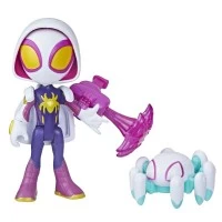 Set figurina Ghost Spider 10 cm cu accesorii Spidey Prietenii Extraordinari 