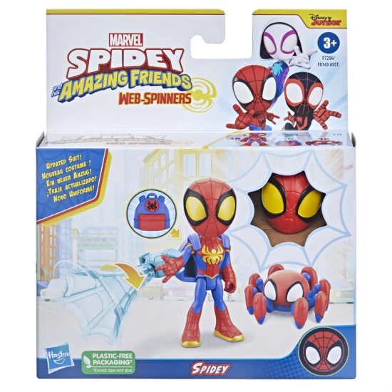 Set figurina Spidey Prietenii Extraordinari 10 cm cu accesorii