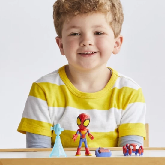 Set figurina Spidey Prietenii Extraordinari 10 cm cu accesorii