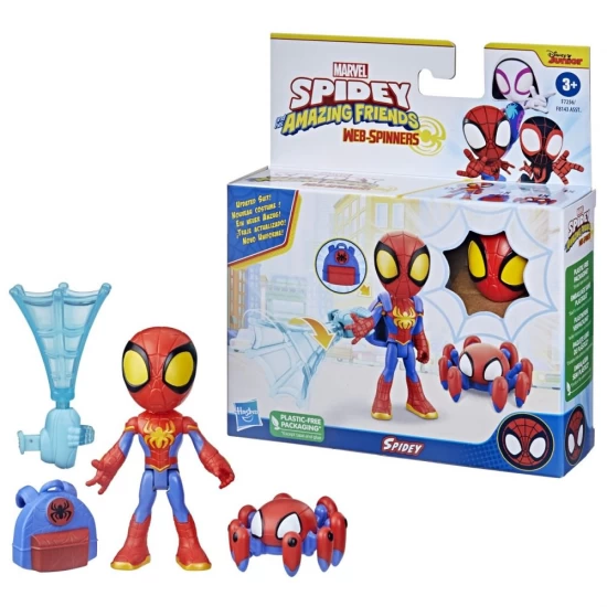 Set figurina Spidey Prietenii Extraordinari 10 cm cu accesorii