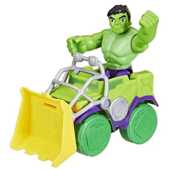 Set masinuta si figurina Hulk Spidey Prietenii Extraordinari Set masinuta si figurina Hulk Spidey Prietenii Extraordinari