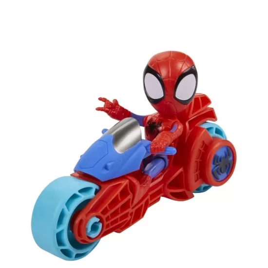 Set motocicleta si figurina Spidey Prietenii Extraordinari 10 cm Set motocicleta si figurina Spidey Prietenii Extraordinari 10 cm