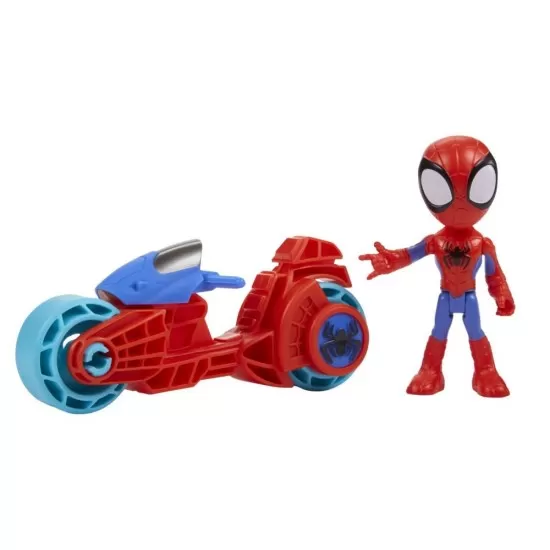 Set motocicleta si figurina Spidey Prietenii Extraordinari 10 cm Set motocicleta si figurina Spidey Prietenii Extraordinari 10 cm