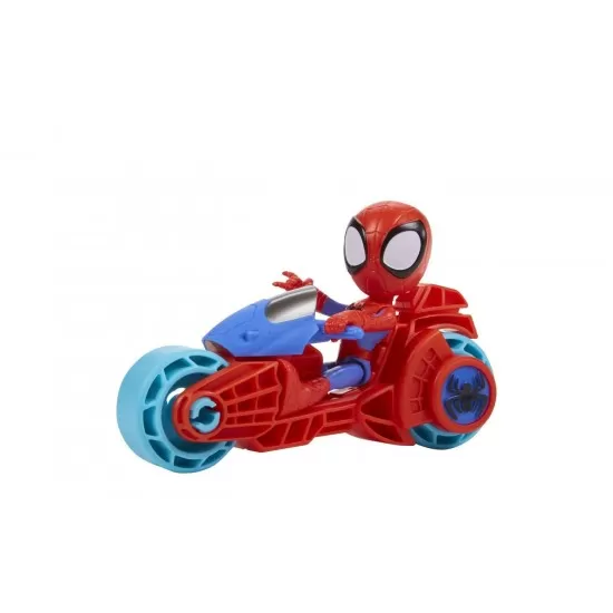 Set motocicleta si figurina Spidey Prietenii Extraordinari 10 cm Set motocicleta si figurina Spidey Prietenii Extraordinari 10 cm