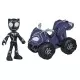 Set vehicul si figurina Black Panther Spidey Prietenii Extraordinari Set vehicul si figurina Black Panther Spidey Prietenii Extraordinari