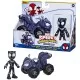 Set vehicul si figurina Black Panther Spidey Prietenii Extraordinari Set vehicul si figurina Black Panther Spidey Prietenii Extraordinari