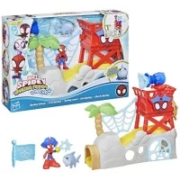 Set de joaca Spidey si Prietenii lui Uimitori Marvel Water Webs - Insula lui Spidey