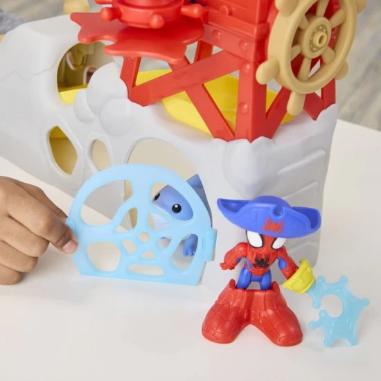 Set de joaca Spidey si Prietenii lui Uimitori Marvel Water Webs - Insula lui Spidey Set de joaca Spidey si Prietenii lui Uimitori Marvel Water Webs - Insula lui Spidey