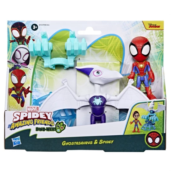 Set figurine Spidey si Prietenii Marvel Dino Webs - Ghostasaurus si Spidey Set figurine Spidey si Prietenii Marvel Dino Webs - Ghostasaurus si Spidey