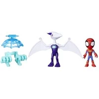 Set figurine Spidey si Prietenii Marvel Dino Webs - Ghostasaurus si Spidey