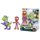 Figurine Spidey si Prietenii Marvel Dino Webs Spidey si Goblin Raptor