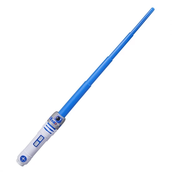 Sabie laser Star Wars R2-D2 albastra Sabie laser Star Wars R2-D2 albastra