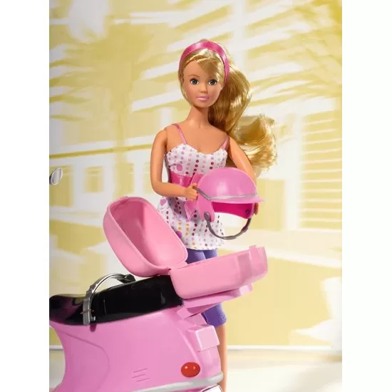 Papusa Steffi Love Chic City Scooter Papusa Steffi Love Chic City Scooter