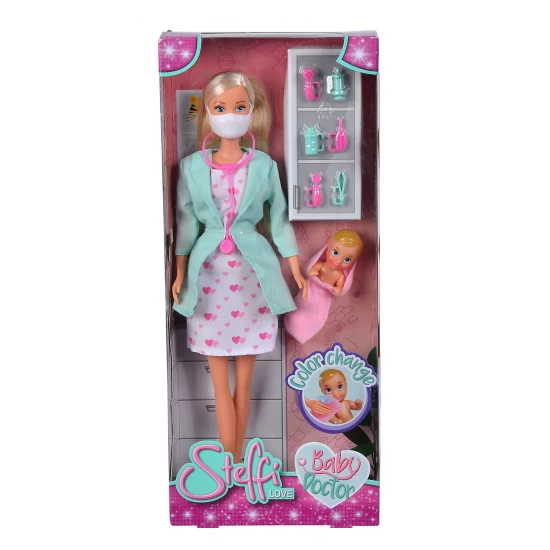 Papusa Steffi Love doctor pediatru cu accesorii