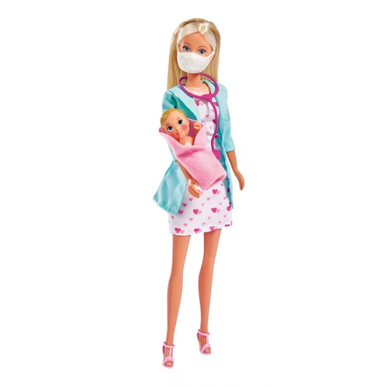 Papusa Steffi Love doctor pediatru cu accesorii