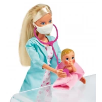 Papusa Steffi Love doctor pediatru cu accesorii