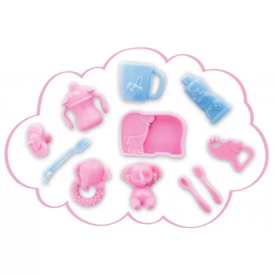 Papusa Steffi Love Sweet Dreams cu bebelus si accesorii Papusa Steffi Love Sweet Dreams cu bebelus si accesorii