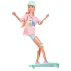 Papusa Steffi Love cu longboard si accesorii