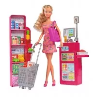 Papusa Steffi Love la supermarket